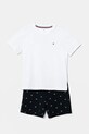 Παιδική πιτζάμα Tommy Hilfiger με μοτίβο λευκό UB0UB00581.PPYA