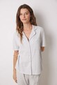 Βαμβακερές πιτζάμες women'secret DAILY FROSTED 3598099 γκρί SS25