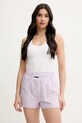 Σορτς πιτζάμας Patrizia Pepe 2I0139.A569 μωβ SS25