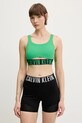Αθλητικό σουτιέν Calvin Klein Performance χωρίς μεταλλικές μπανέλες πράσινο LVGWS5K149