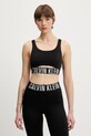 Αθλητικό σουτιέν Calvin Klein Performance χωρίς μεταλλικές μπανέλες μαύρο LVGWS5K149