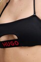 Bikini top HUGO μαύρο 50540224
