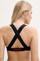 Ρούχα Bikini top HUGO 50540225 μαύρο