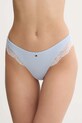Στρινγκ Tommy Hilfiger πλεκτό ύφασμα μπλε UW0UW05736