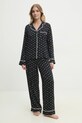 Πιτζάμα Dkny ύφασμα μαύρο YI90043