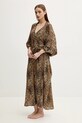 Φόρεμα παραλίας Melissa Odabash MO.BONNIE καφέ SS25