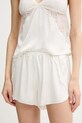 Σορτς πιτζάμας Abercrombie & Fitch απλικέ μπεζ KI146.5052.111