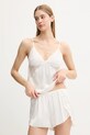 Σορτς πιτζάμας Abercrombie & Fitch KI146.5052.111 μπεζ SS25
