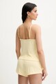 Top πιτζάμας Hollister Co. KI346.5034.800 κίτρινο SS25