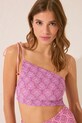 Ολόσωμο μαγιό women'secret 5529085 μωβ SS25