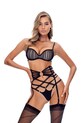 Ρούχα Ζαρτιέρα GOD SAVE QUEENS GISELLE SUSPENDER GSQ.110.130 μαύρο