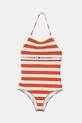 Ολόσωμο παιδικό μαγιό Tommy Hilfiger μαλακό πορτοκαλί UG0UG00790.PPYA