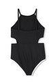 Ολόσωμο παιδικό μαγιό Dkny D62252.114.150 μαύρο SS25