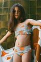 Παιδικό μαγιό δύο τεμαχίων Tinycottons APPLES SWIM SET μαλακό μπλε SS25.282