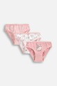 Παιδικά εσώρουχα Coccodrillo 3-pack στάμπα ροζ WC5406310PAN