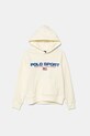 Παιδική μπλούζα Polo Ralph Lauren με κουκούλα μπεζ 323962111005