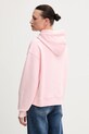 Βαμβακερή μπλούζα Tommy Jeans DW0DW19414 ροζ SS25