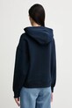 Βαμβακερή μπλούζα Tommy Jeans DW0DW19414 σκούρο μπλε SS25