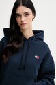 Ρούχα Βαμβακερή μπλούζα Tommy Jeans DW0DW19414 σκούρο μπλε
