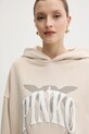 Βαμβακερή μπλούζα Pinko μπεζ 104623.A2CU