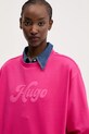 Μπλούζα HUGO ροζ 50541169