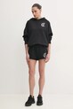 Βαμβακερή μπλούζα Just Cavalli 78PAIE08.CF100 μαύρο SS25