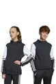 Παιδική μπλούζα adidas Performance με κουκούλα μαύρο JE2768