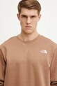 Μπλούζα The North Face Essential καφέ NF0A89ET6IH1
