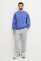 Βαμβακερή μπλούζα The North Face Relaxed NF0A8C366IF1 μωβ SS25