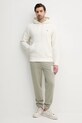 Βαμβακερή μπλούζα Calvin Klein Jeans J30J327526 μπεζ SS25