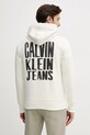 Ρούχα Βαμβακερή μπλούζα Calvin Klein Jeans J30J327526 μπεζ