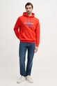 Μπλούζα Calvin Klein Jeans LV040BM800 πορτοκαλί SS25