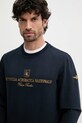 Μπλούζα Aeronautica Militare σκούρο μπλε FE2005F459