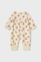 Φόρμες με φουφούλα μωρού Mayoral Newborn 1753.2F.Newborn.PPYH πορτοκαλί SS25