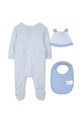 Βρεφική βαμβακερή ρόμπα Kenzo Kids K60866 μπλε SS25