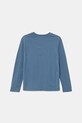 Παιδικό βαμβακερό μακρυμάνικο United Colors of Benetton 35RYC10O9.G.Seasonal μπλε SS25