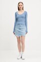 Μακρυμάνικο Tommy Jeans DW0DW20236 μπλε SS25