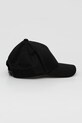 Βαμβακερό καπέλο του μπέιζμπολ Armani Exchange XW000957.AF13846.NOS μαύρο AA00