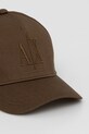 Αξεσουάρ Βαμβακερό καπέλο του μπέιζμπολ Armani Exchange XW001179.AF14711 πράσινο