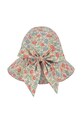 Παιδικό καπέλο Konges Sløjd ELIN BOW SUN HAT GOTS μπλε KS102732