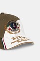 Βαμβακερό καπέλο του μπέιζμπολ Aeronautica Militare HA1210CT3299 μπεζ SS25