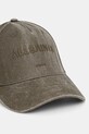 Βαμβακερό καπέλο του μπέιζμπολ AllSaints 29AS200865 πράσινο SS25
