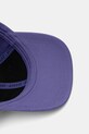 Βαμβακερό καπέλο του μπέιζμπολ EA7 Emporio Armani μωβ AF11989.7X000005