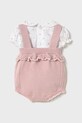 Σετ μωρού Mayoral Newborn 1661.2D.Newborn.PPYH ροζ SS25