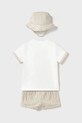 Σετ μωρού Mayoral Newborn 1201.1B.Newborn.PPYH μπεζ SS25