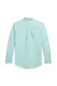 Παιδικό βαμβακερό πουκάμισο Polo Ralph Lauren 323964692002 τιρκουάζ SS25
