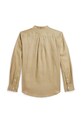 Παιδικό λινό πουκάμισο Polo Ralph Lauren 323964592003 καφέ SS25