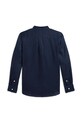 Παιδικό λινό πουκάμισο Polo Ralph Lauren 323964592001 σκούρο μπλε SS25