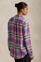 Πουκάμισο από λινό Polo Ralph Lauren 211970733 ροζ SS25