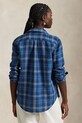 Πουκάμισο από λινό Polo Ralph Lauren 211970733 πολύχρωμο SS25